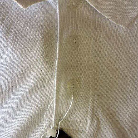 ALL White Polo Shirt Size 5XL - Picture 6 of 11